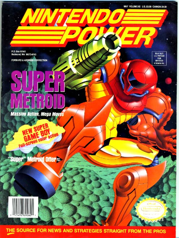 Nintendo Power Issue 060 (May 1994) cover